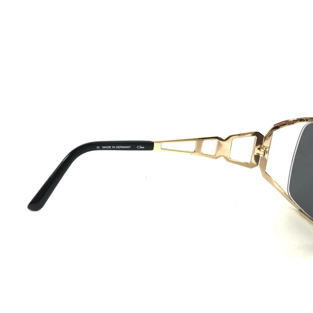 Cazal Sunglasses MOD.9053 COL.001 Black Gold Frames w/ Dark Gray Lenses